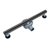 Душевой трап 60 см WONZON & WOGHAND, Темный графит (WW-65406M-GM)