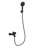 Смеситель для ванны с душем WONZON & WOGHAND ALFA, Черный матовый (WW-AE3204-MB)
