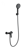Смеситель для душа WONZON & WOGHAND, Черный матовый (WW-B2585-MB)