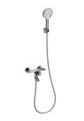 Смеситель для ванны с душем WONZON & WOGHAND CLICK, Хром (WW-FE05L221-CR)