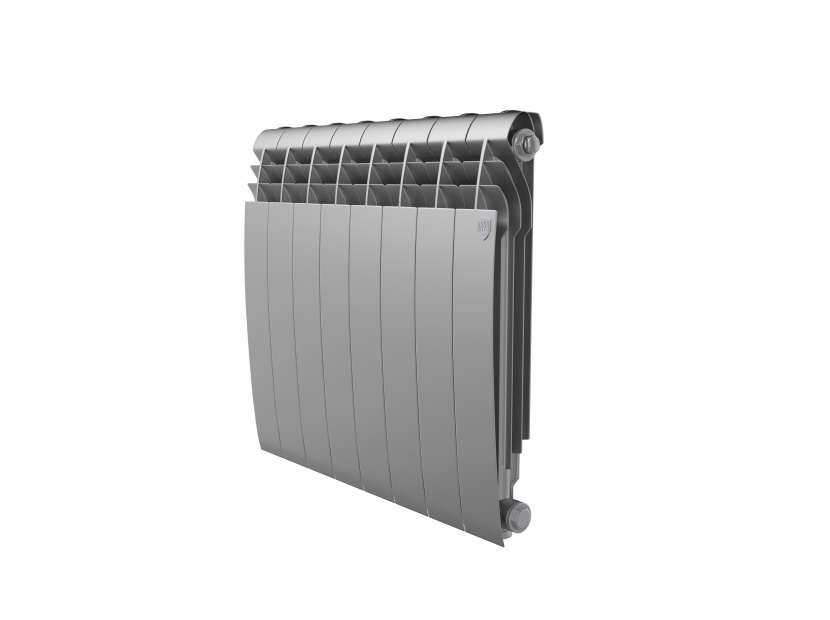 Радиатор алюминиевый Royal Thermo Biliner Alum 500 Silver Satin - 8 секц.