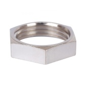 STOUT Контргайка никелированная 1/4"