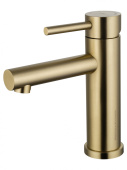 Смеситель для раковины WONZON & WOGHAND, Брашированное золото (WW-H9089-BG)