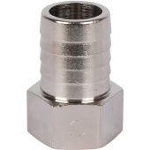 STOUT Штуцер ВР никелированный 1/2"x20