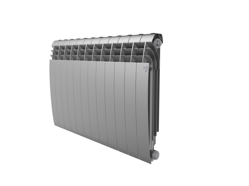Радиатор алюминиевый Royal Thermo Biliner Alum 500 Silver Satin - 12 секц.