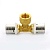 Тройник пресс-В UNI-FITT 20х1/2"х20