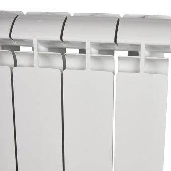 ALPHA 500 8 секций радиатор алюминиевый боковое подключение (белый RAL 9016)
