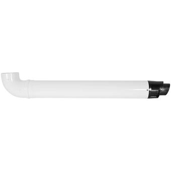 ROMMER RCA-6010-240900 Комплект дымохода СТАНДАРТ 60/100 - 900мм (Bosch, Buderus, Navien S/C/E, Baxi ECO Nova/Classic, Baltur, Fondital ) в комплекте фланец