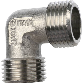 STOUT Угольник НН никелированный 1/2