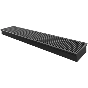 ROMMER RCN1-1000-0820120 ROMMER Конвектор внутрипольный RCN 80.200.1200 (Решётка роликовая, анодированный алюминий)