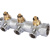 STOUT SMB-6849-341203 STOUT Коллектор регулирующий 3/4", 3 отвода 1/2" плоское уплотнение