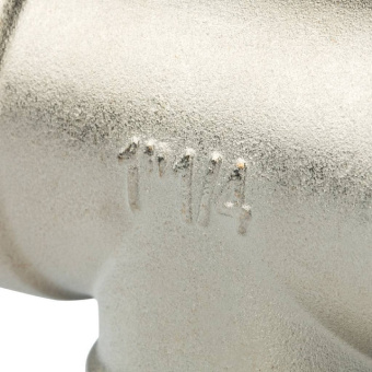 STOUT Тройник ВВ никелированный 1"1/4