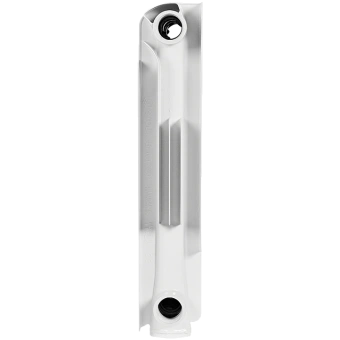 STOUT Bravo 350 6 секций радиатор алюминиевый боковое подключение RAL9010