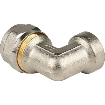 STOUT Угольник-переходник с внутренней резьбой 3/4"х26 для металлопластиковых труб винтовой