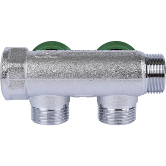 STOUT SMB-6850-343402 STOUT Коллектор регулирующий 3/4", 2 отвода 3/4"ЕК