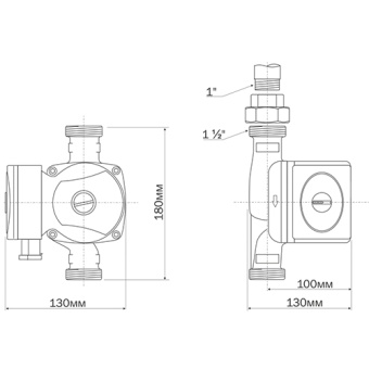 Циркуляционный насос Aquario PRIME-B1-256-180