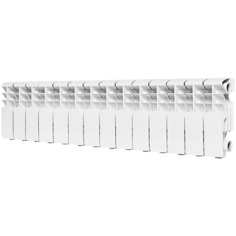 ROMMER Plus 200 Plus 200 14 секций радиатор алюминиевый (RAL9016)