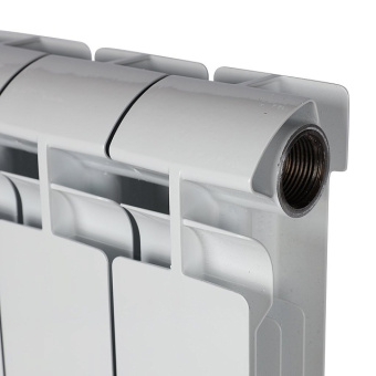 ALPHA 350 4 секций радиатор биметаллический боковое подключение (белый RAL 9016)