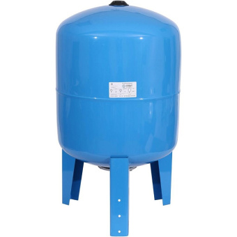 STOUT STW-0002 Расширительный бак, гидроаккумулятор 80 л. вертикальный (цвет синий)