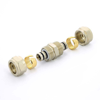 Муфта обжим никелированная UNI-FITT 16