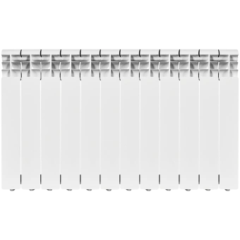 ROMMER Profi BM 500 (BI500-80-80-150) Profi BM 500 (BI500-80-80-150) 12 секции радиатор биметаллический (RAL9016)