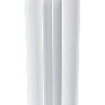 STOUT Bravo 500 5 секций радиатор алюминиевый боковое подключение RAL9010