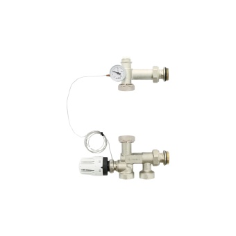Насосно-смесительная группа SOLOMIX MINI с наружной резьбой 1", с насосом Wilo PARA 15/6-130