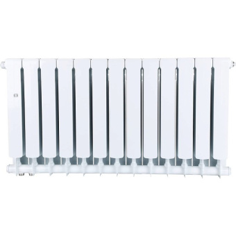 STOUT Space 500 13 секций радиатор биметаллический нижнее правое подключение RAL9016