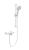 Смеситель для душа с гарнитуром WONZON & WOGHAND ClickPlate, Белый матовый (WW-B2052-A-MW)