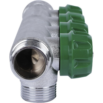 STOUT SMB-6850-343404 STOUT Коллектор регулирующий 3/4", 4 отвода 3/4"ЕК