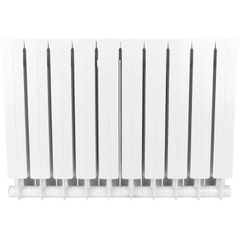 STOUT STYLE 500 10 секций радиатор биметаллический боковое подключение (белый RAL 9010)