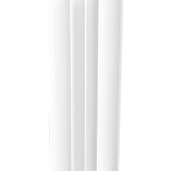 STOUT Bravo 500 10 секции радиатор алюминиевый нижнее правое подключение (белый RAL 9010)