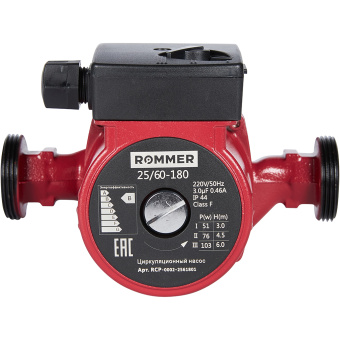 ROMMER Циркуляционные насос Rommer 25/60-180