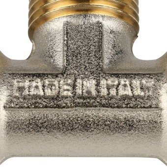 STOUT Тройник-переходник с наружной резьбой 1/2"х20 для металлопластиковых труб винтовой