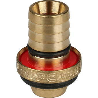 STOUT Муфта соединительная переходная 20x16 для металлопластиковых труб винтовой