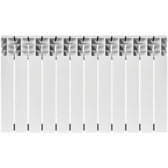 ROMMER Plus BM 500 Plus BM 500 12 секций радиатор биметаллический (RAL9016)