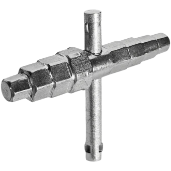STOUT SMT-0003-001224 STOUT Ключ шестигранный для фитингов и разъемных соединений "американка" 12-24 мм размер