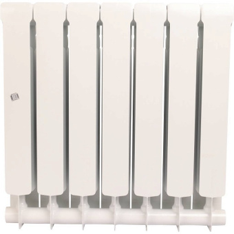 STOUT Space 500 7 секций радиатор биметаллический боковое подключение RAL9016