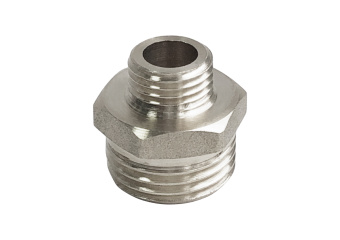 Ниппель переходной с никелевым покрытием (наруж.-наруж.)