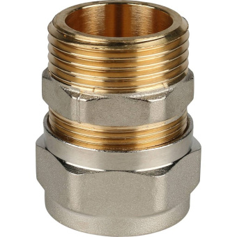 STOUT Переходник с наружной резьбой 1"х26 для металлопластиковых труб винтовой