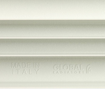 STOUT Bravo 500 12 секций радиатор алюминиевый боковое подключение RAL9010