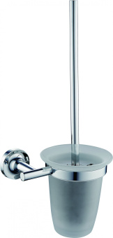 Туалетный ершик в комплекте WONZON & WOGHAND SIMPLE, Хром (WW-6529)