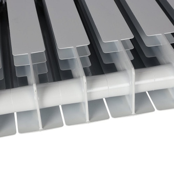 VEGA 500 10 секций радиатор биметаллический боковое подключение (белый RAL 9016)