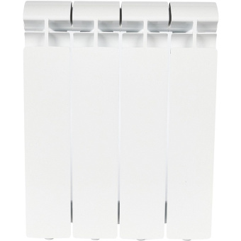 ALPHA 350 4 секций радиатор алюминиевый боковое подключение (белый RAL 9016)