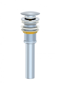 Донный клапан для раковины WONZON & WOGHAND, Хром (WW-88SS04-CR)