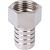 STOUT Штуцер ВР никелированный 1/2"x18