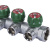 STOUT SMB-6850-343404 STOUT Коллектор регулирующий 3/4", 4 отвода 3/4"ЕК