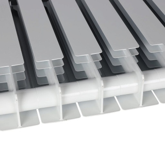 ALPHA 500 12 секций радиатор биметаллический боковое подключение (белый RAL 9016)