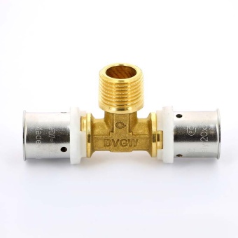 Тройник пресс-Н UNI-FITT 20х1/2"х20