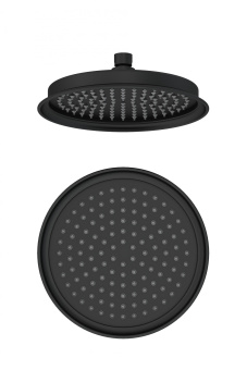 Верхний душ WONZON & WOGHAND, Черный матовый (WW-88DP05-MB)